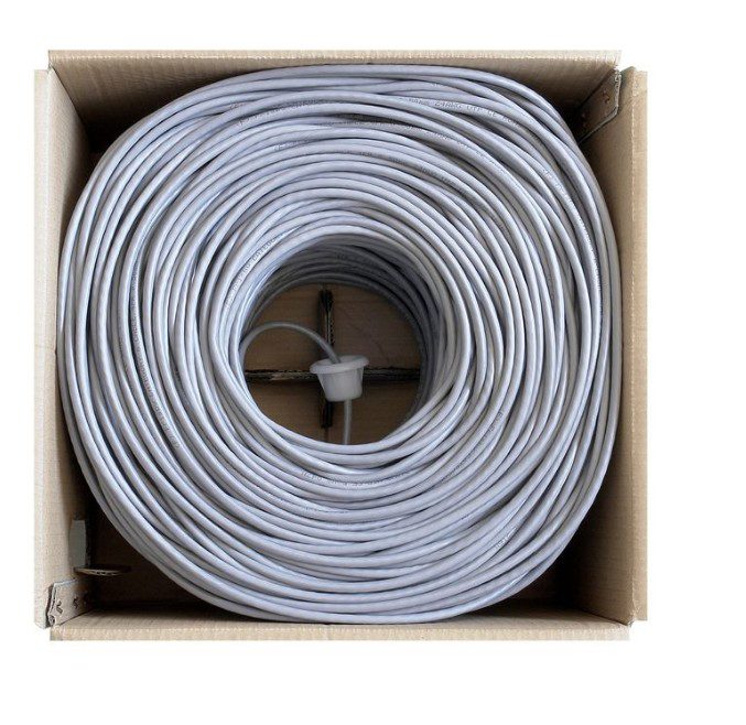 Seclife SNW-C6522G UTP 305M İç Ortam Cat6 Kablo Gri - görsel 2