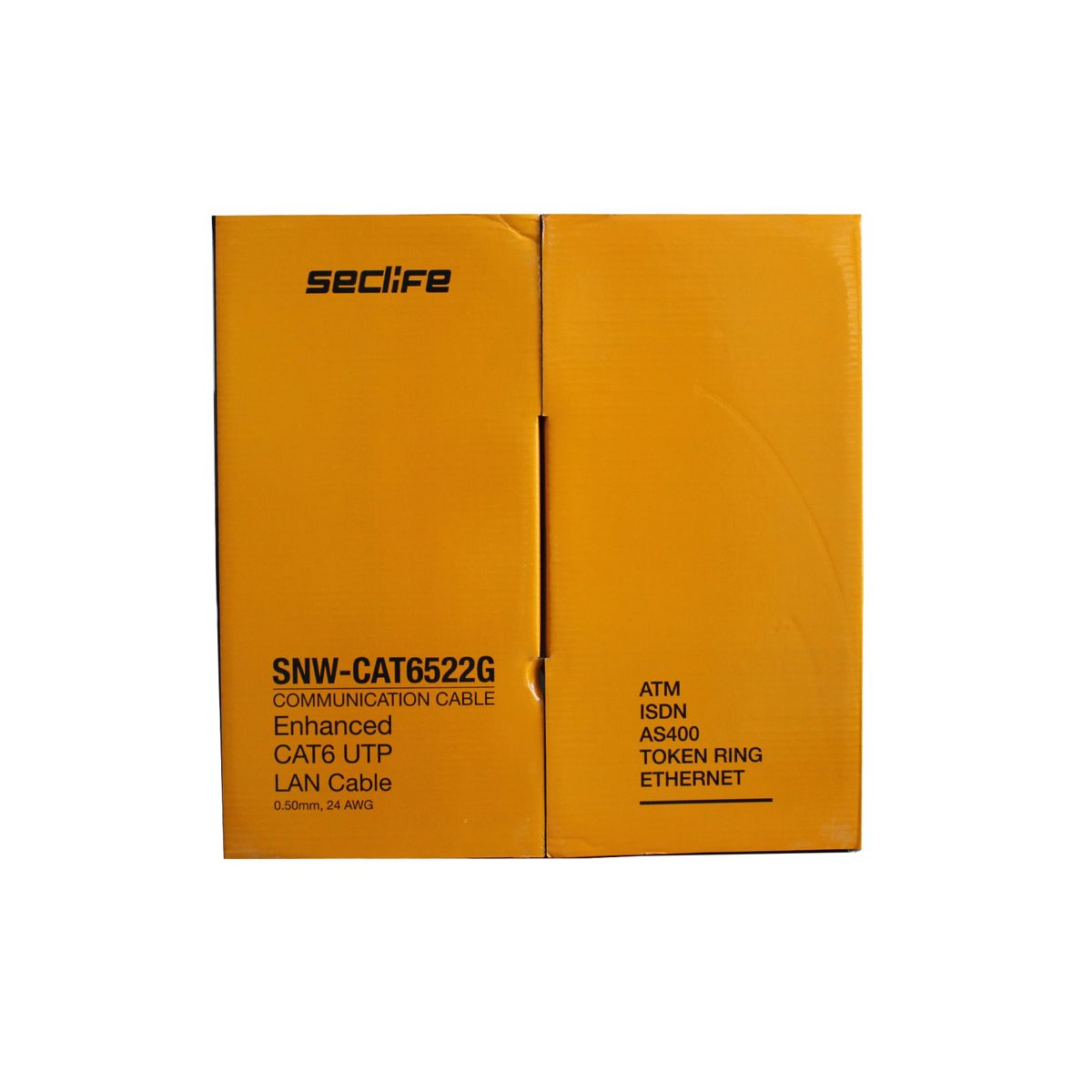 Seclife SNW-C6522G UTP 305M İç Ortam Cat6 Kablo Gri