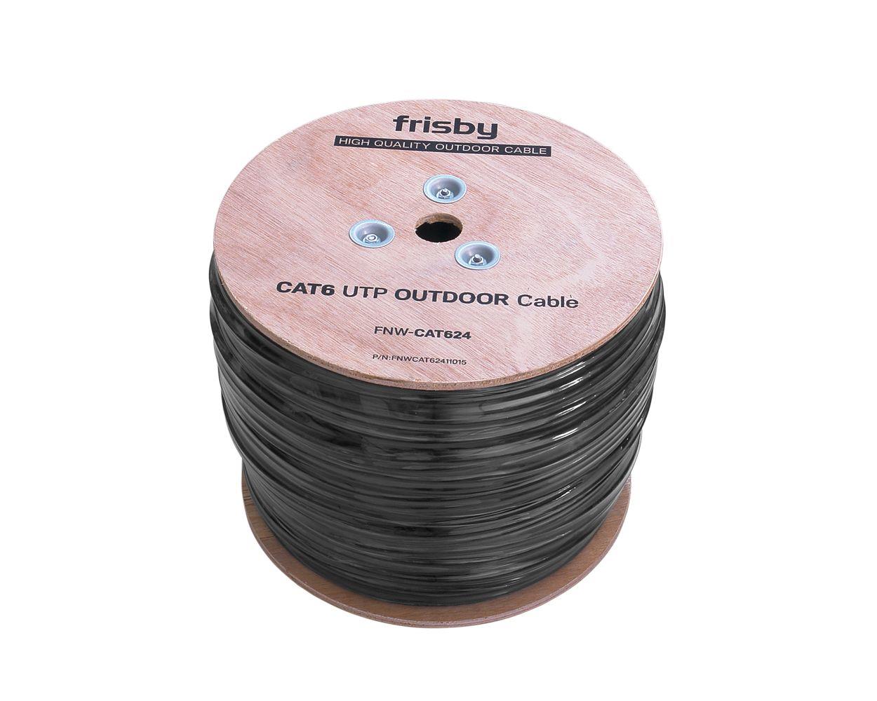Frisby FNW-CAT624 CAT 6 UTP Outdoor Kablo (305mt) Dış Mekan Kalınlık: 0.58 mm/23 AWG - görsel 2