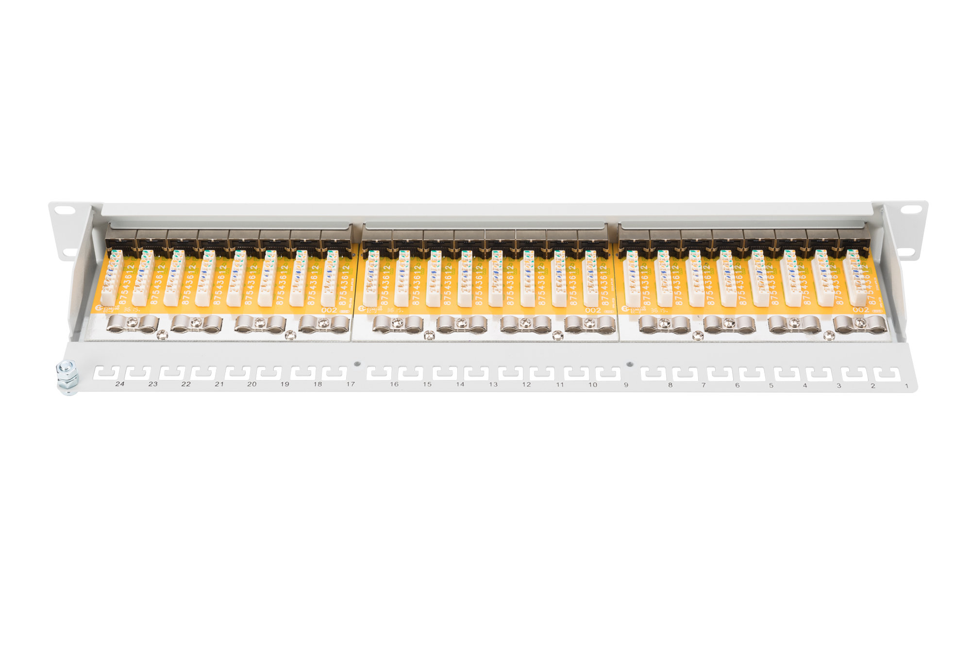 Digitus DN-91624S 19 Inch 24 port CAT-6 FTP Patch Panel
