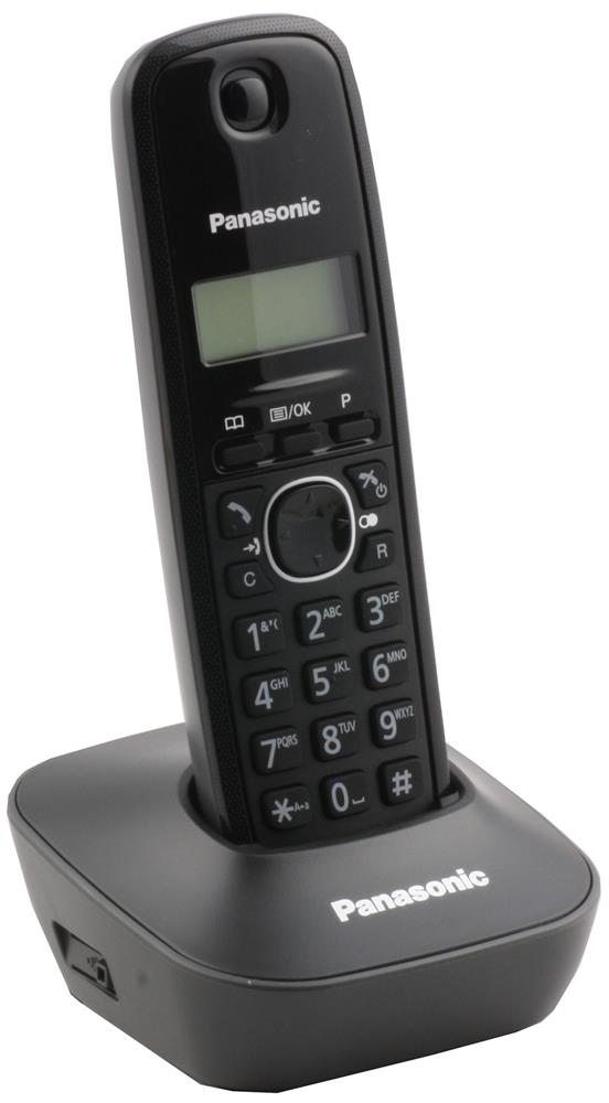 Panasonic KX-TG1611 Siyah Telsiz Dect Telefon 50 Rehber - görsel 2
