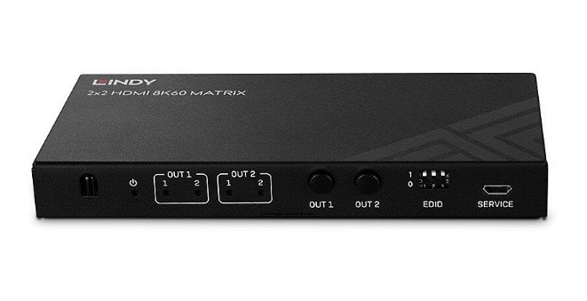 Lindy LIN-38313 2x2 HDMI 8K60 Matrix - görsel 4