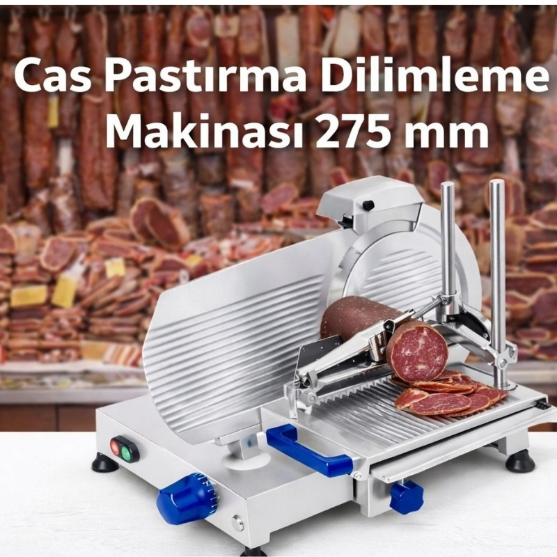 Cas Pastırma Dilimleme Makinası 275 mm - görsel 2