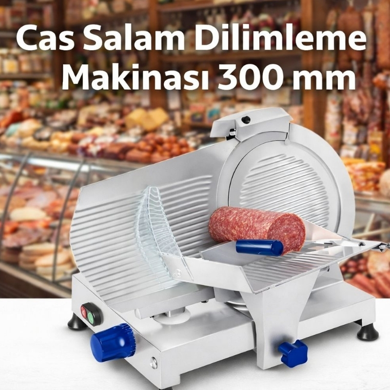 CAS Salam Dilimleme Makinası 300 mm - görsel 2