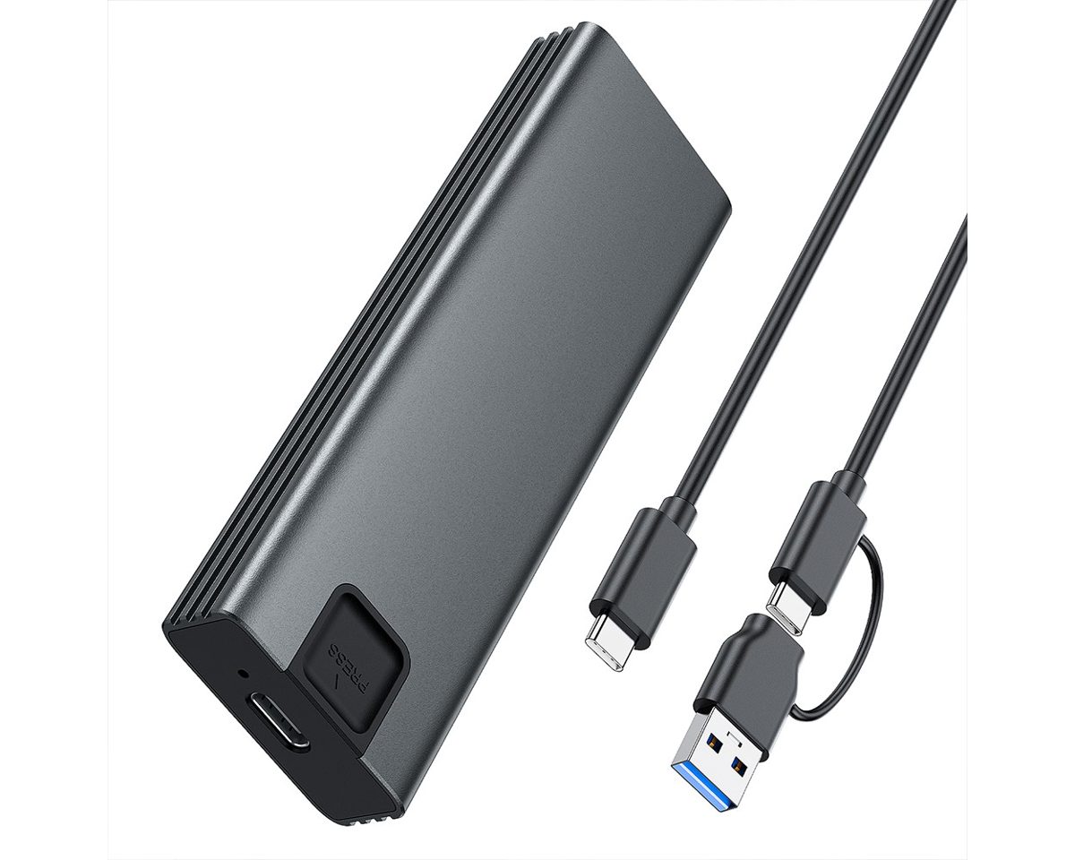 Seclife Type-C USB 3.2 SCL-2300 M.2 PCIe NVMe SSD Alüminyum Disk Kutusu - görsel 2