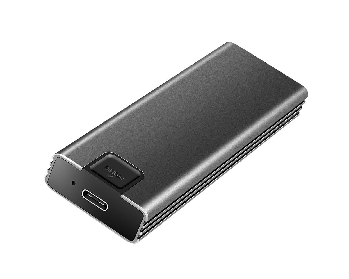 Seclife Type-C USB 3.2 SCL-2300 M.2 PCIe NVMe SSD Alüminyum Disk Kutusu - görsel 3