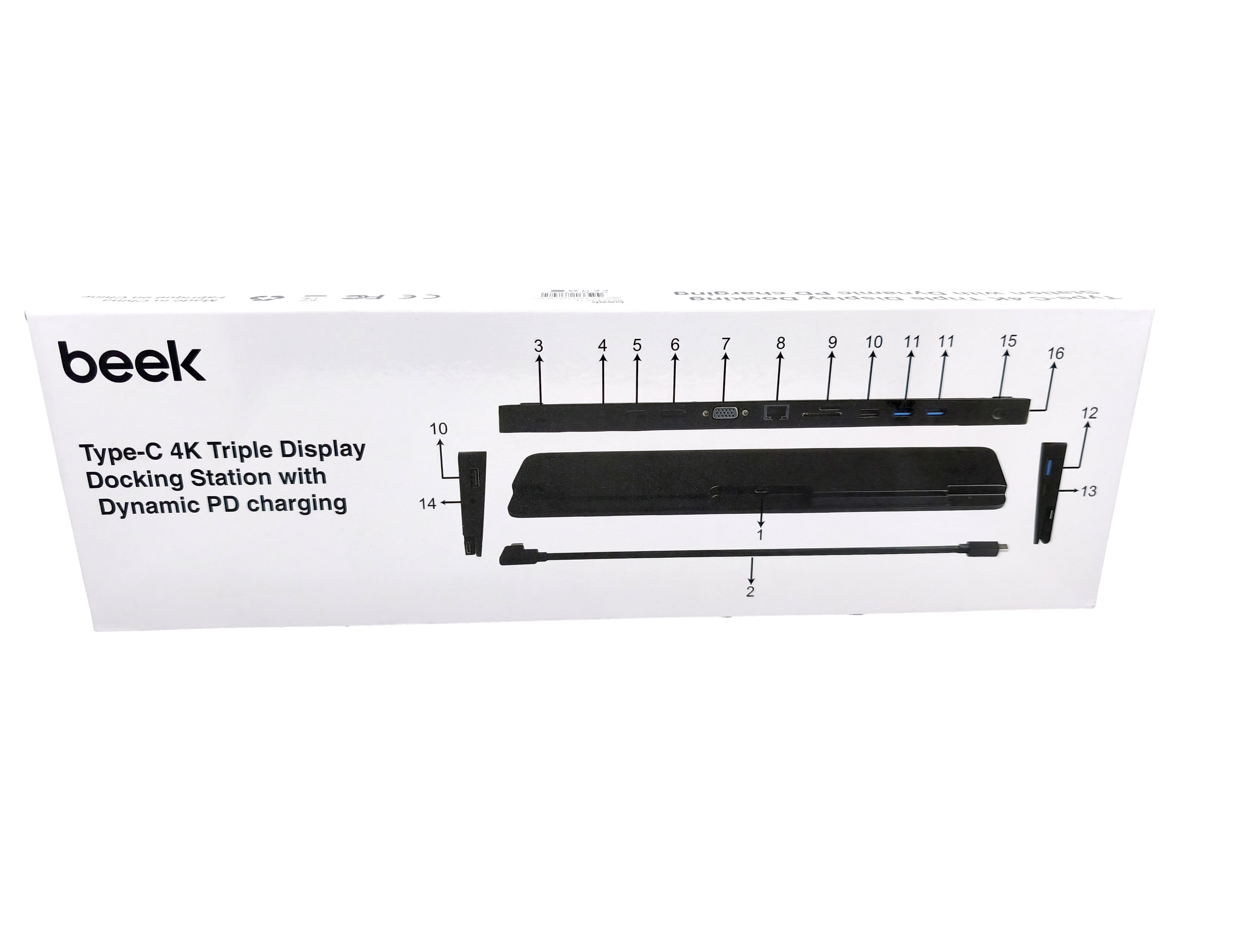 BEEK BA-DCK-UC11 11 in 1 USB Tip C Docking Station