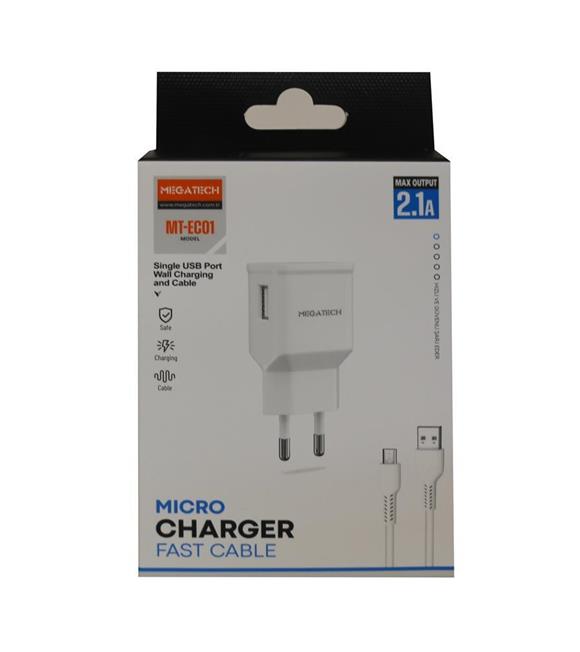 Megatech EN-685 20WATT PD+USB USB TO TYPE-C Kablolu Şarj Cihazı