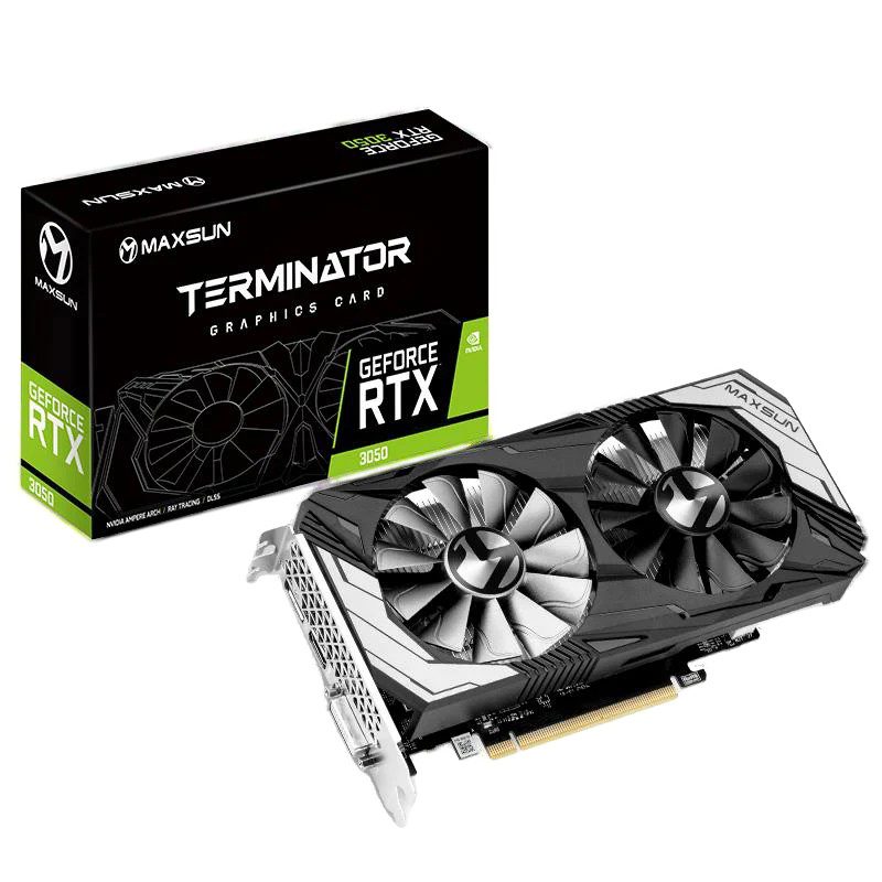 Maxsun RTX3050 6GB GDDR5 128 BIT MS-RTX3050-SLP-6G Ekran Kartı