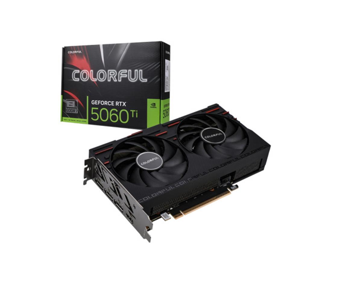 Colorful Rtx5060Ti 8gb Gaming Duo (8gb V2-v) Gaming (Oyuncu) Ekran Kartı - görsel 2