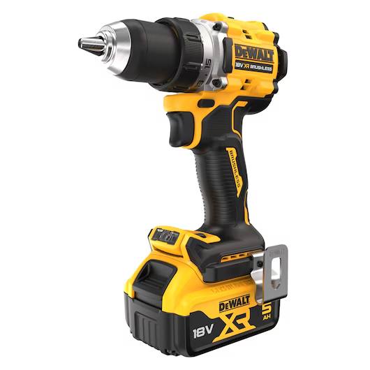 Dewalt DCD800P2T-QW 18V 5.0Ah Li-Ion Çift Bataryalı Kömürsüz Darbesiz Matkap - küçük görsel 1