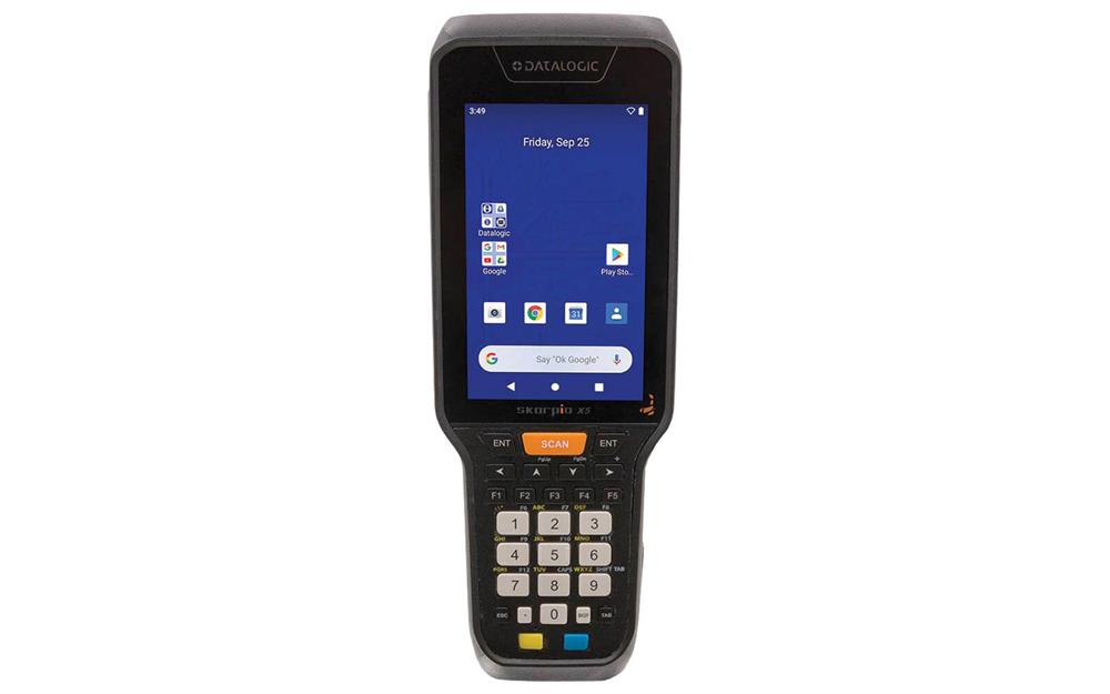 Datalogic Skorpio X5 Karekod,Android 10, 4.3 inch ekran 28 Tuş El Terminali - küçük görsel 1