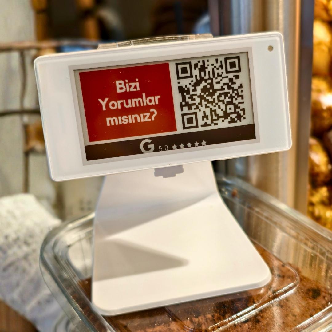 2,66 inç Elektronik Raf Etiketi (BWRY) - görsel 4