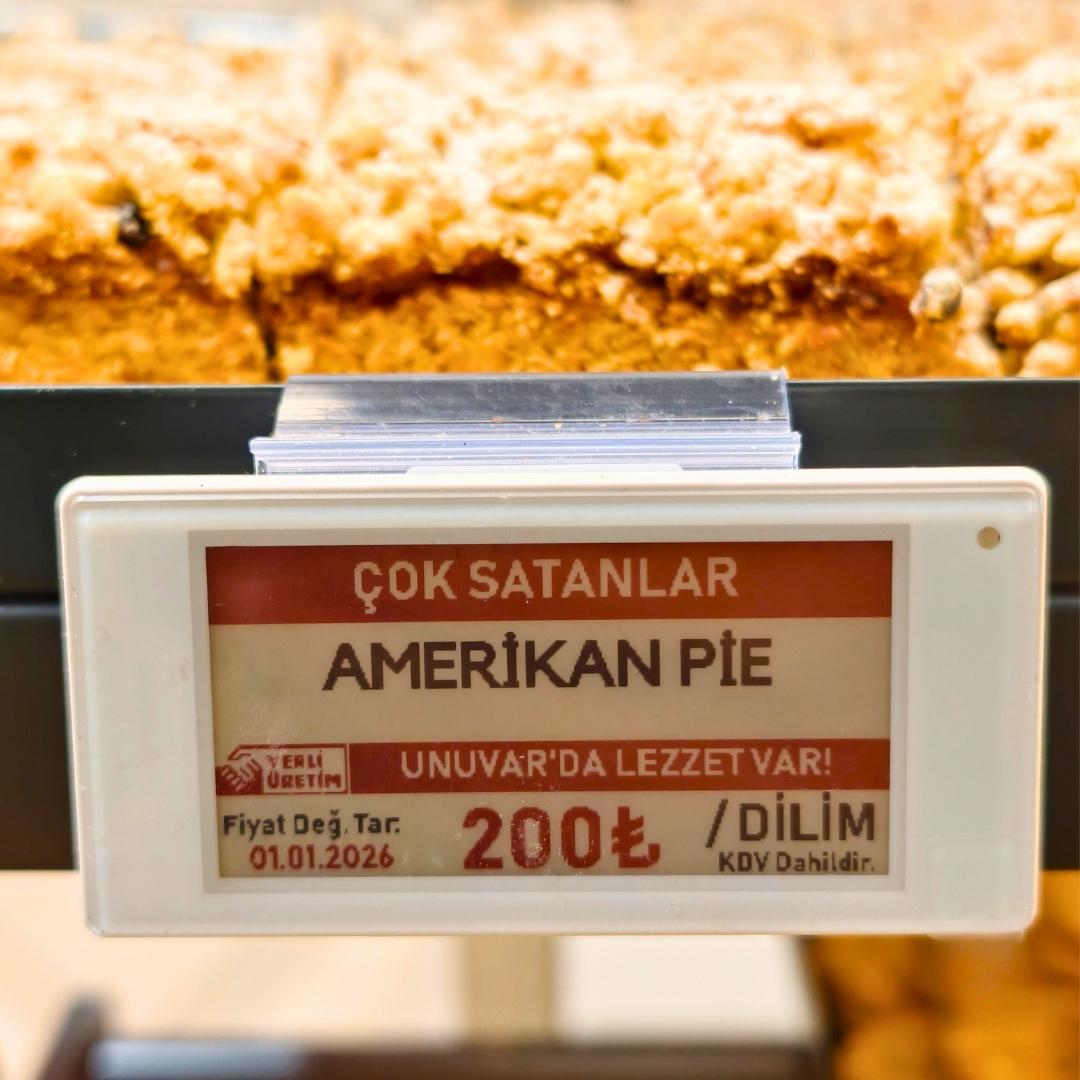 2,66 inç Elektronik Raf Etiketi (BWRY) - görsel 9