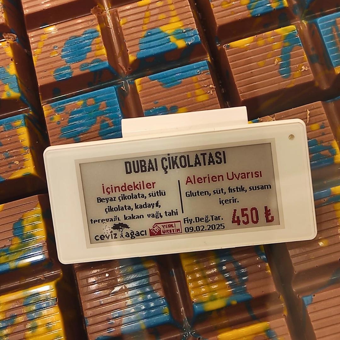 2.9 İnç ELEKTRONİK RAF ETİKETİ (BWRY) - görsel 4