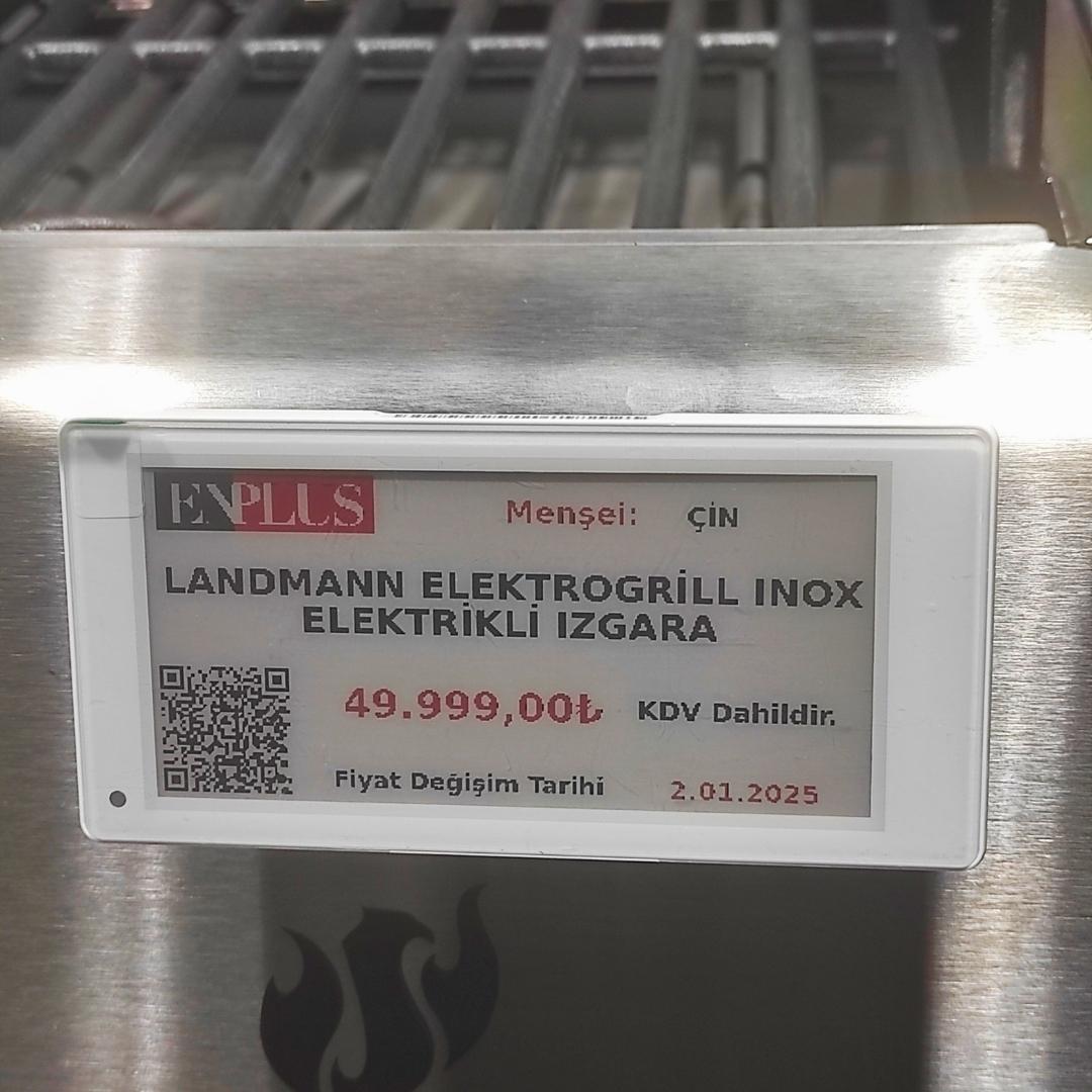 2.9 İnç ELEKTRONİK RAF ETİKETİ (BWRY) - görsel 5