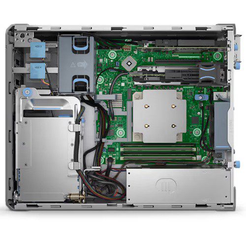 DELL EMEA-SPL1 T160 Xeon 6315P 1x16GB 1x2TB Sata (3xLFF) Raid 0/1 300W - görsel 2