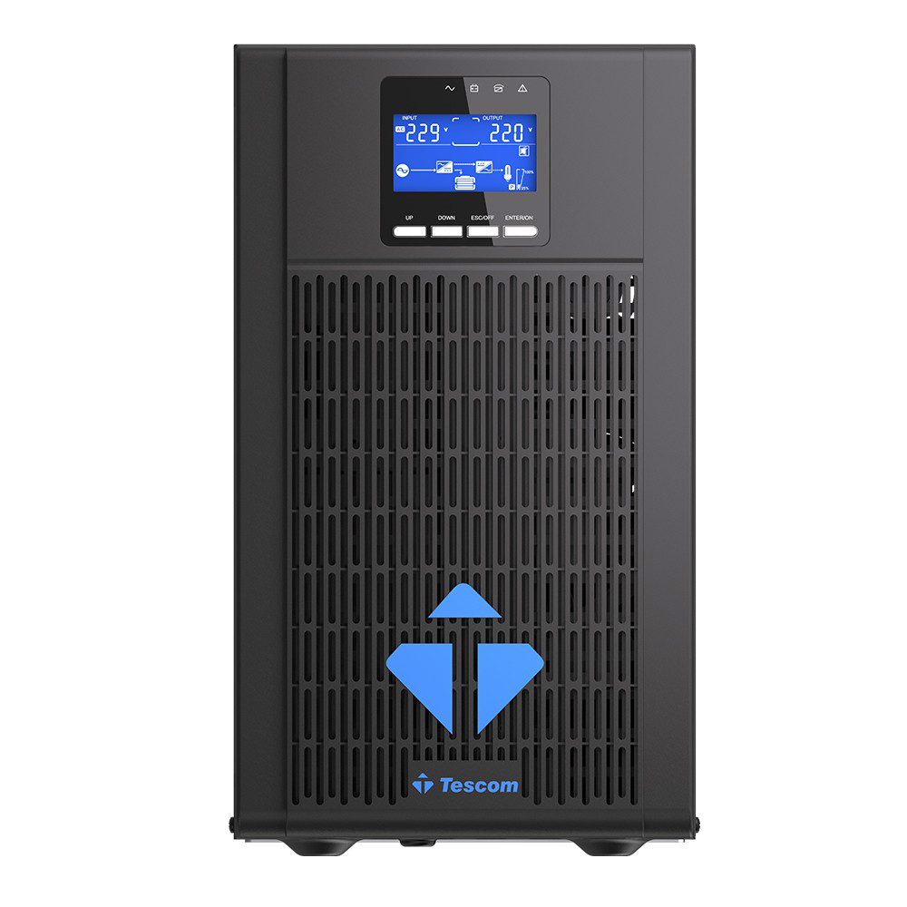 Tescom NeoLine 2000VA 2KVA 1F/1F [4x7AH] Online Ups - görsel 2