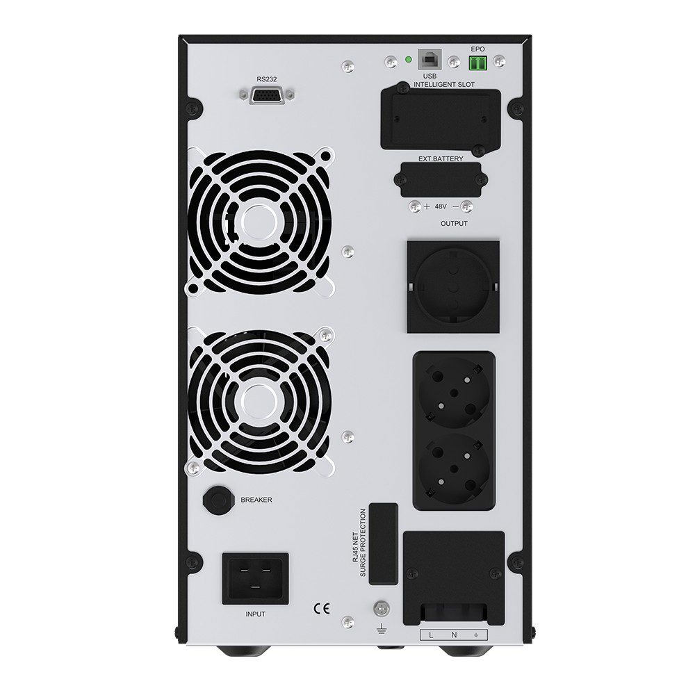 Tescom NeoLine 2000VA 2KVA 1F/1F [4x7AH] Online Ups - görsel 4