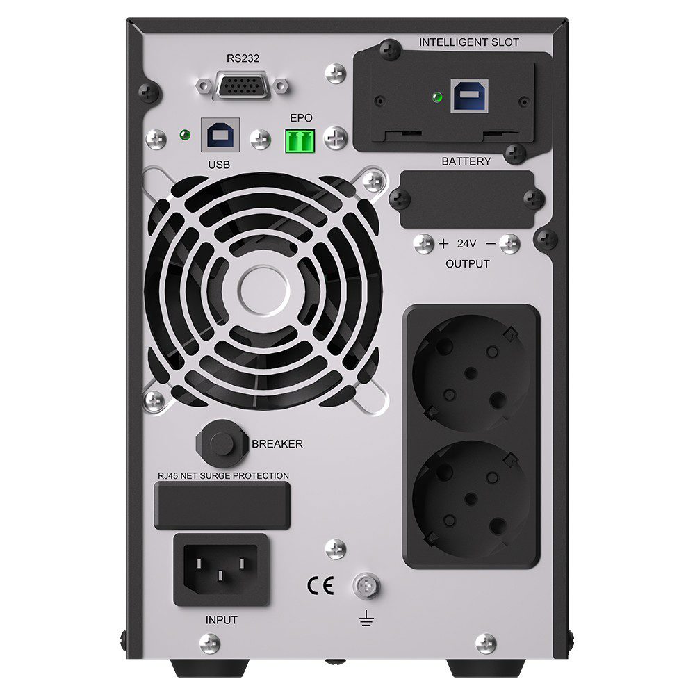 Tescom NeoLine 1KVA 1F/1F [2x9AH] Online Ups - görsel 4