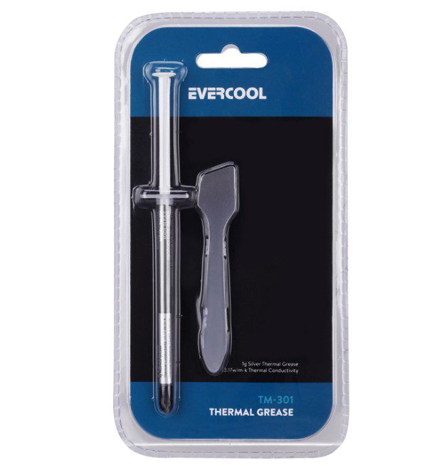Evercool TM-301 1g 3.17w/m.K Gümüş Slim Tüp Termal Macun - görsel 3