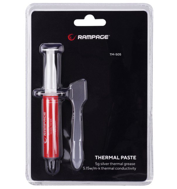 Rampage TM-505 5g 5.15w/m.K Gümüş Termal Macun - görsel 3