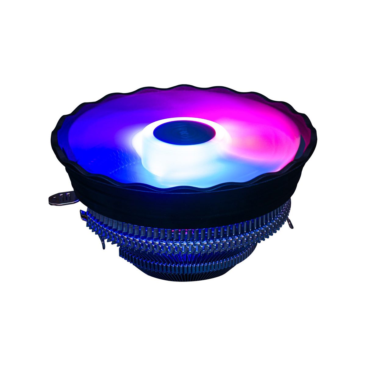 Evercool CS-01 Rainbow 3Pin 12cm Fan Intel LGA1700/AMD AM5 Uyumlu Hava Soğutmalı - görsel 2