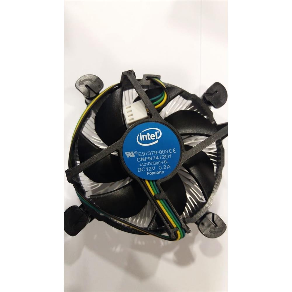 INTEL 1150/1151/1155/1156/1200 Alüminyum Orjinal Fan - görsel 2