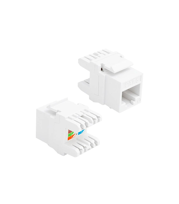 NOVACOM CAT6 UTP 180 DEGREE KEYSTONE CONNECTOR