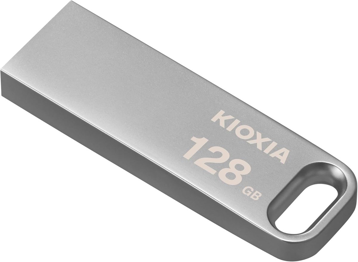 128GB KIOXIA USB3.2 U366 Metalik Kasa LU366S128GG4 Flash Bellek - görsel 2