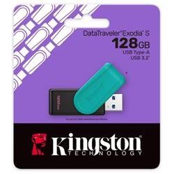 128GB Kingston DTXS/128GB USB 3.2 Data Traveler Exodia Flash Bellek - görsel 3
