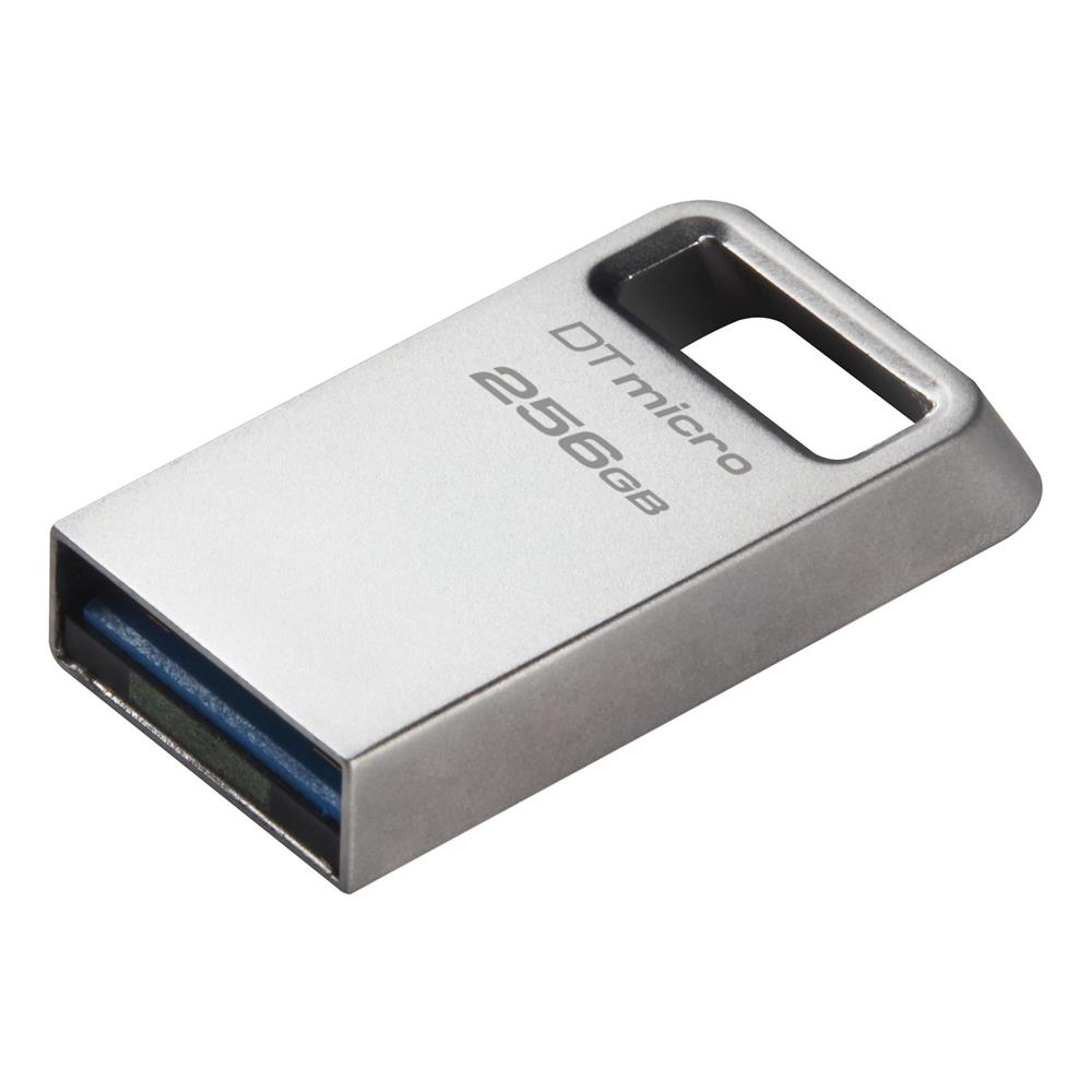 Kingston DTMC3G2/256GB DataTraveler Micro 200MB/s Metal USB 3.2 Gen 1 Flash Bellek - görsel 2