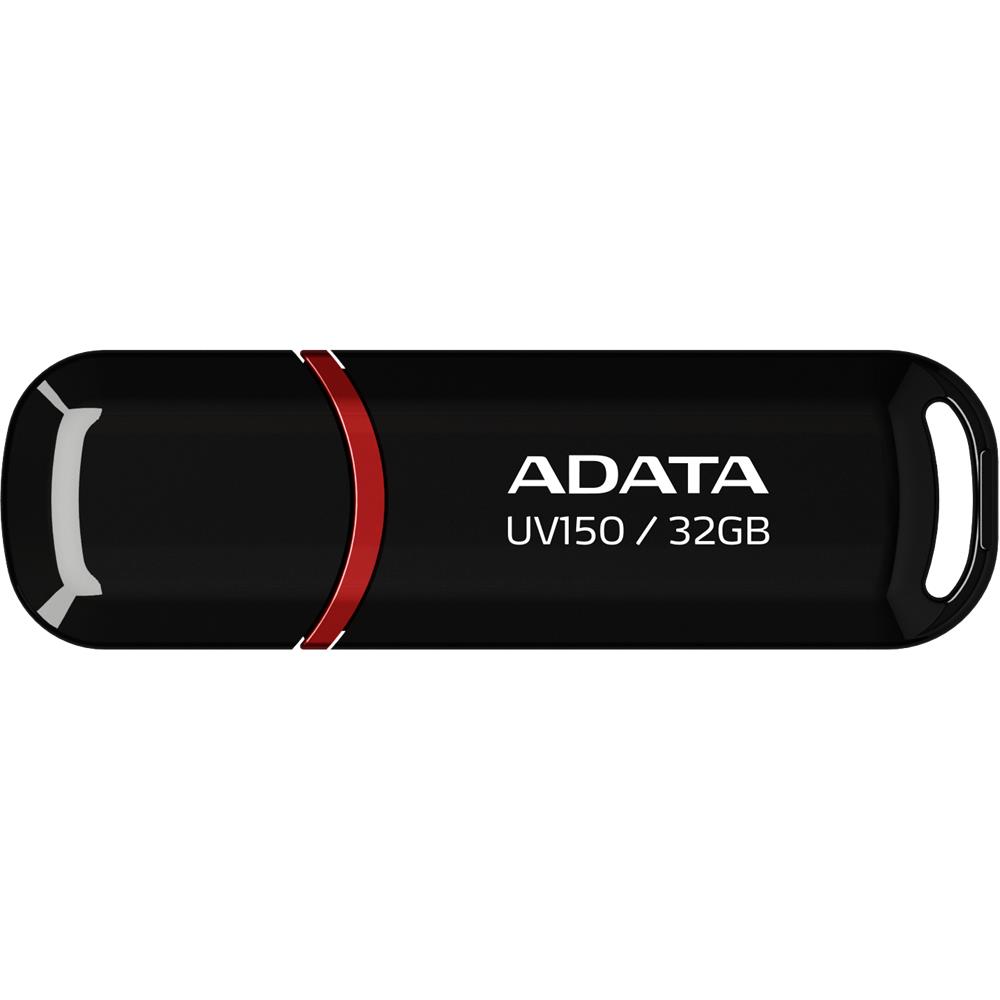 ADATA UV150-32GB USB3.2 Gen1 Black Flash Bellek - görsel 2