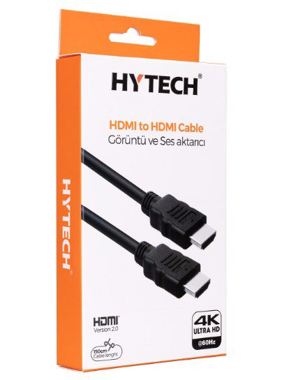 Hytech HY-XHD01 HDMI TO HDMI 1.5m Sinema 4K (4096*2160) Görüntü ve Ses Aktarıcı - görsel 3