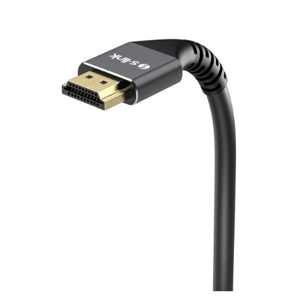 S-link SLX-HD4K015 19+1 HDMI to HDMI 1.5m Metal v2.0 4K (4096*2160) 60Hz Kablo - görsel 2