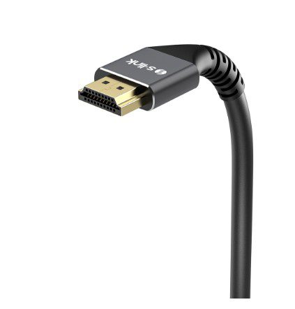 S-link SLX-HD4K05 19+1 HDMI to HDMI 5m Metal v2.0 4K (4096*2160) 60Hz Kablo - görsel 2