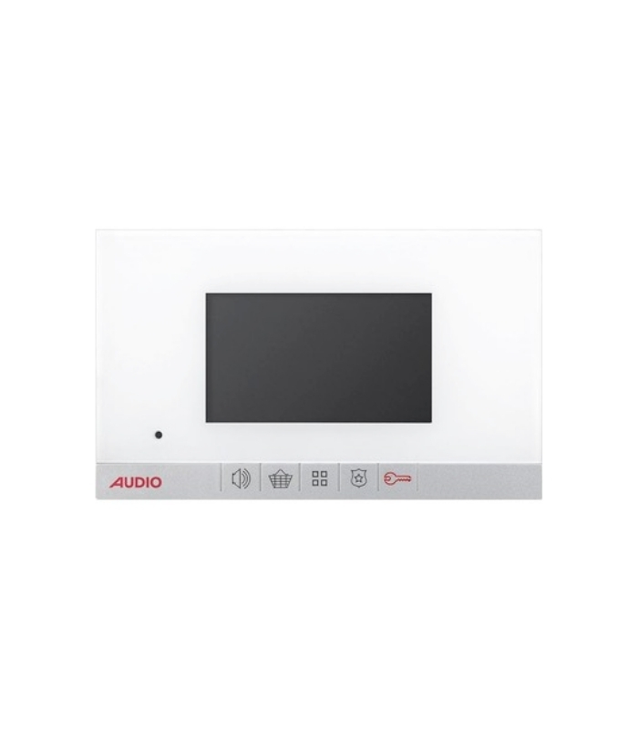 AUDİO 001180 BUS PLUS GD 4.3'' MEKANİK BTN GÖRÜNTÜLÜ DİAFON BEYAZ - küçük görsel 1