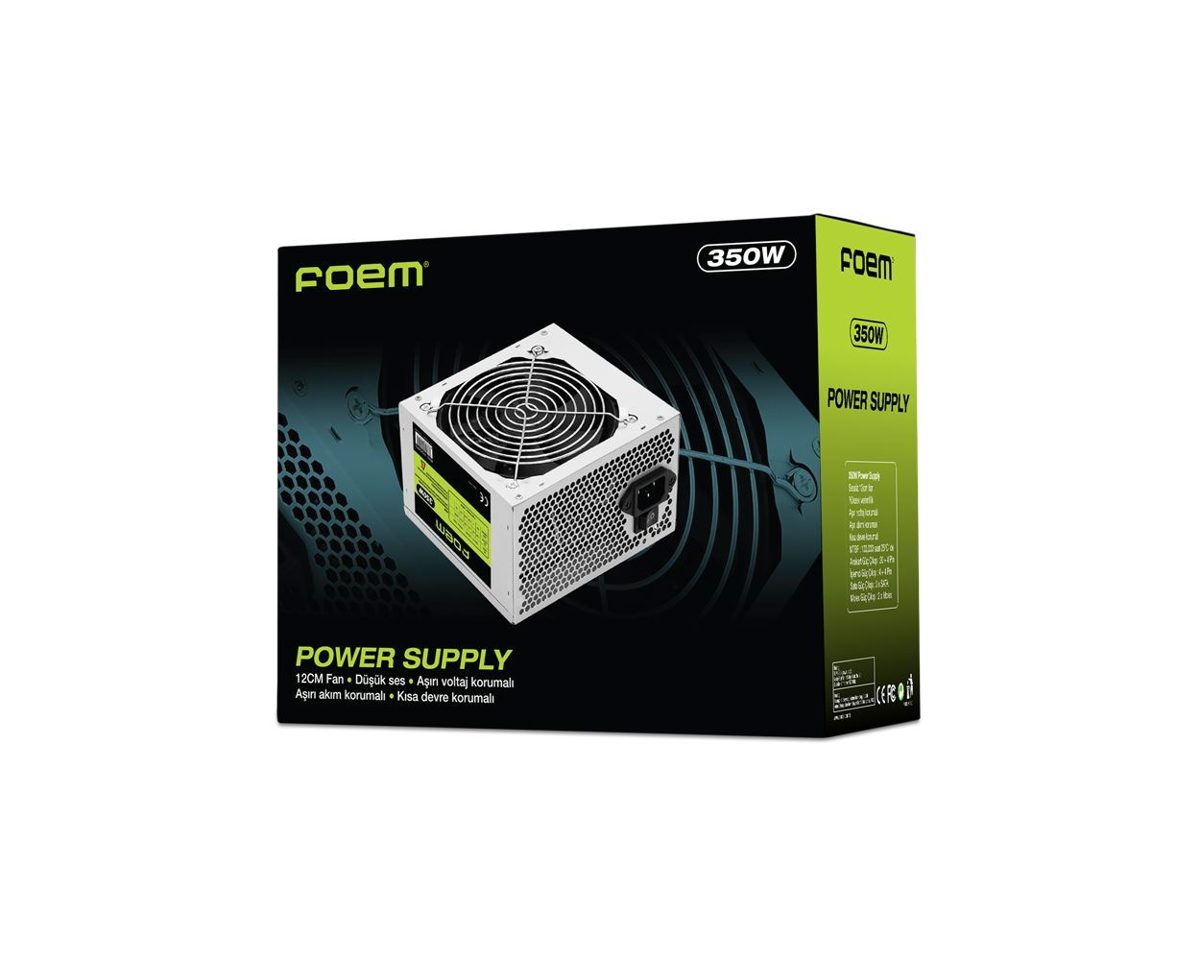 Foem FPS-G35F12 350W 12Cm Fan Power Supply - görsel 2
