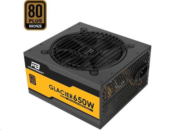 PowerBoost BST-ATX650B GLACIER 650w 80+ BRONZE Semi Modüler 12cm Fanlı ATX - görsel 2
