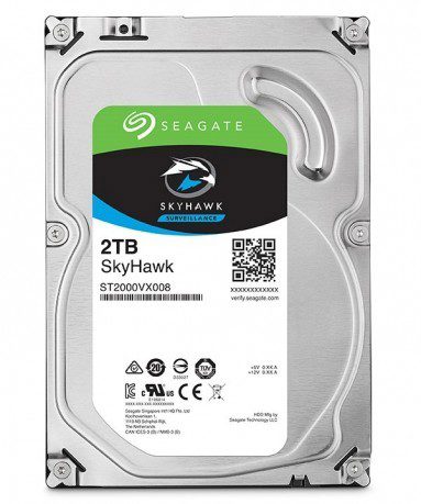 2 TB Seagate SKYHAWK 3.5" 64MB 5900RPM (ST2000VX008) 7/24 Güvenlik Disk - görsel 2
