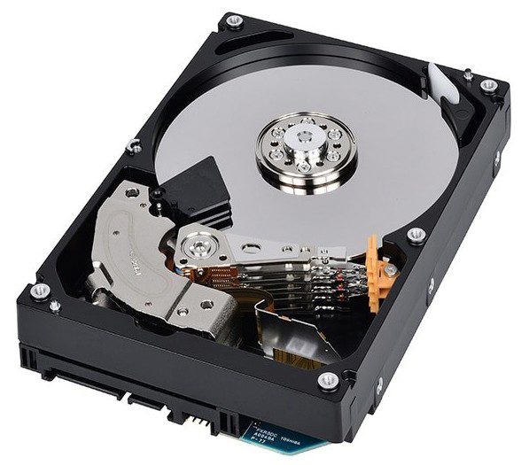 8 TB Toshiba MG 512e 7200Rpm 256mb SATA (MG08ADA800E) 7/24 Güv-ENT Güvenlik Disk - görsel 2