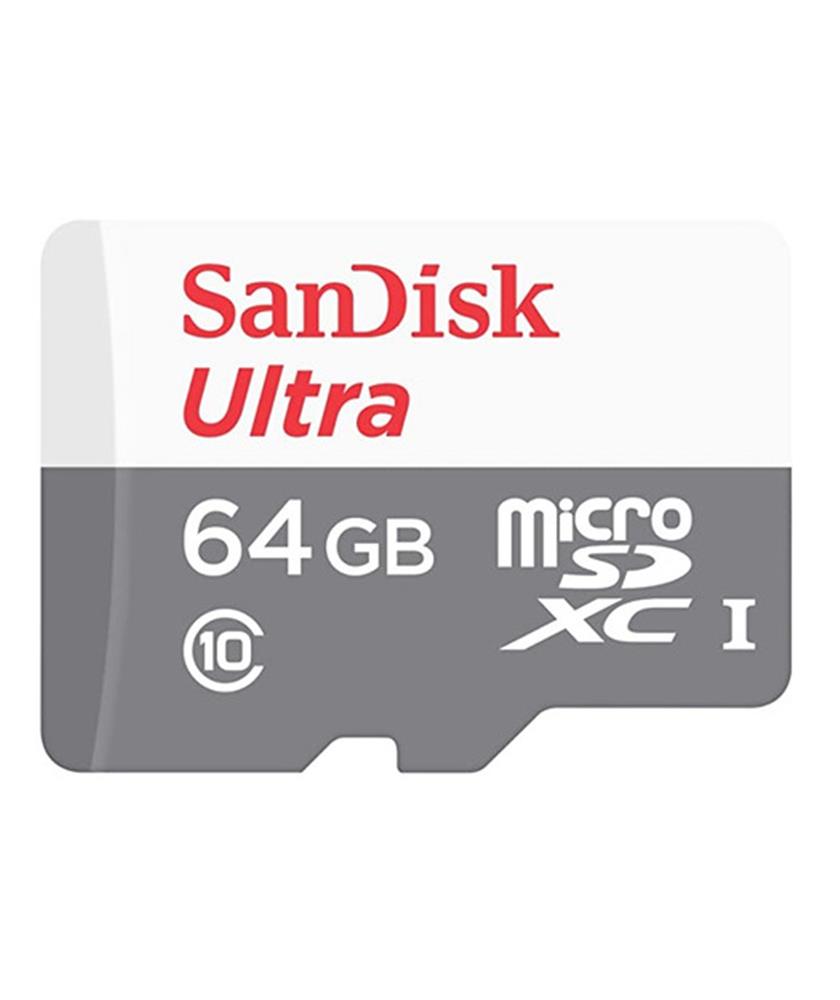 SanDisk 64GB SDSQUNR-064G-GN3MN Ultra microSDXC 64GB 100MB/s Class 10 UHS-I Hafıza Kartı
