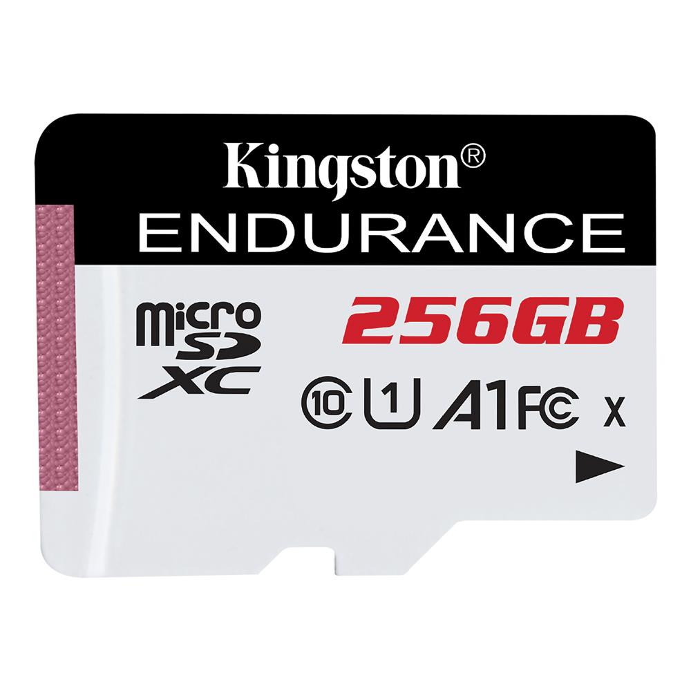 Kingston SDCE/256GB 256GB microSDXC Endurance 95R/45W C10 A1 UHS-I Card Only Hafıza Kartı - görsel 2