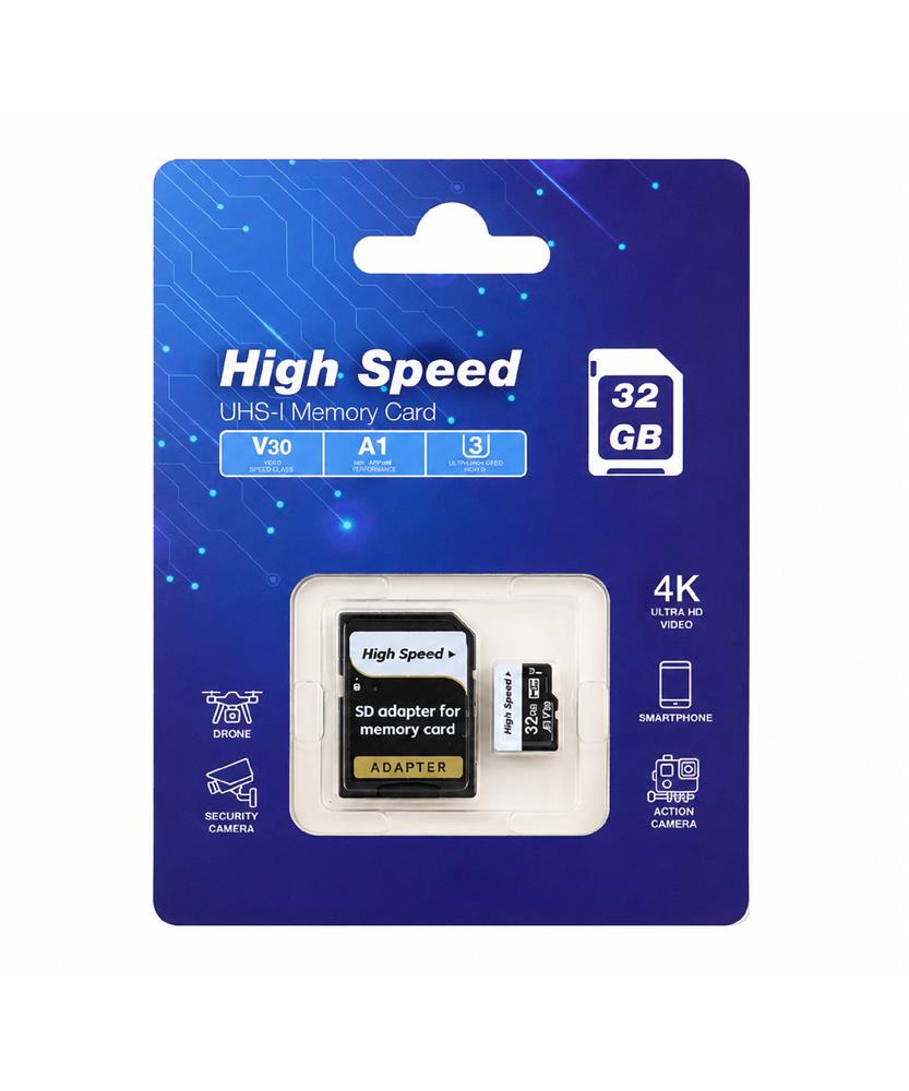 ELBA High Speed 32GB A1 V30 U3 Micro Hafıza Kartı Class10 - görsel 2