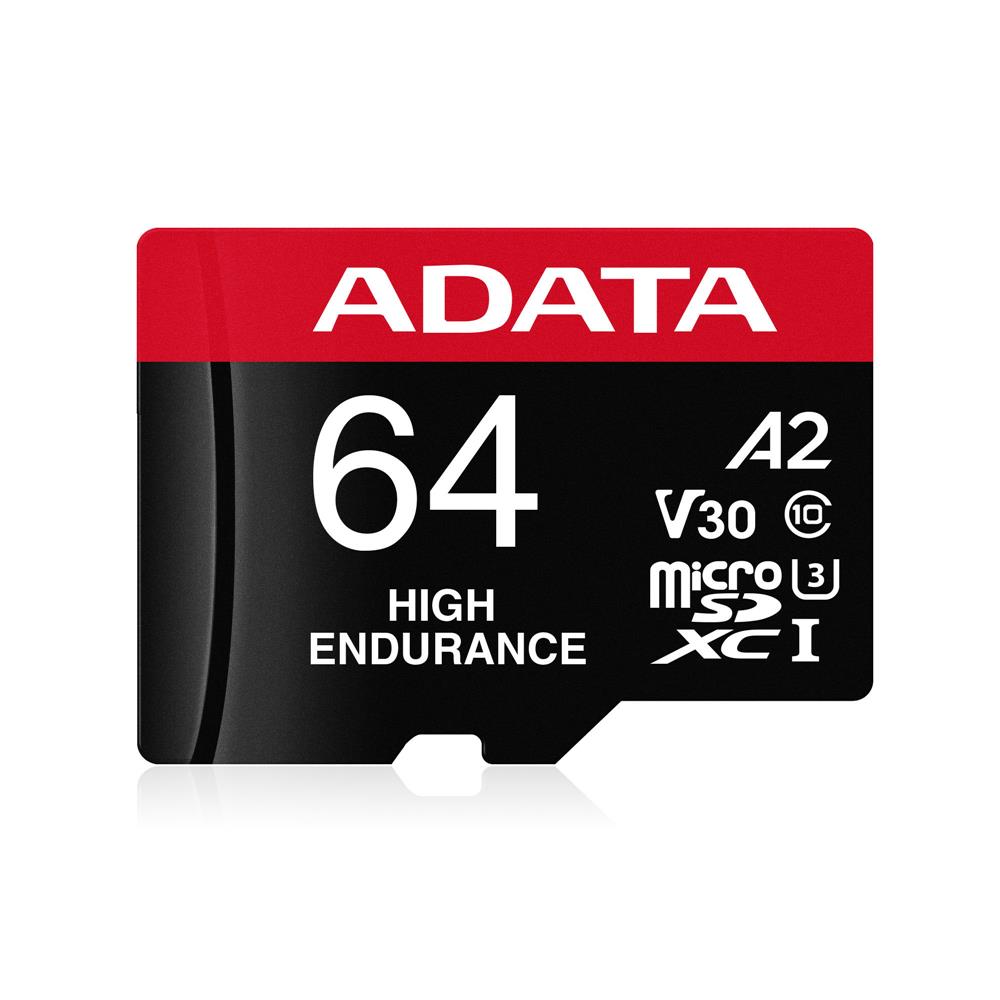 Adata 64 GB High Endurance microSDXC 4K U3 V30 A2 Hafıza Kartı - görsel 2