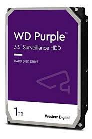 1 TB WD Purple 3.5 64MB 5400Rpm Sata3 (WD10PURZ) 7/24 Güvenlik Disk