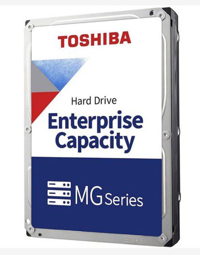 8 TB Toshiba MG 512e 7200Rpm 256mb SATA (MG08ADA800E) 7/24 Güv-ENT Güvenlik Disk