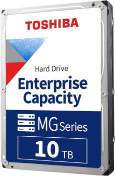 10 TB Toshiba MG Enterprise 7200Rpm 512MB 550TB/Y (MG10ADA10TE) 7/24 Güvenlik Di