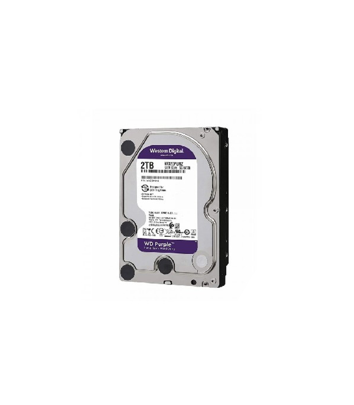 HDD WD 2 TB HDD 3.5 SATA 64MB PURPLE WD20PURZ 7X24