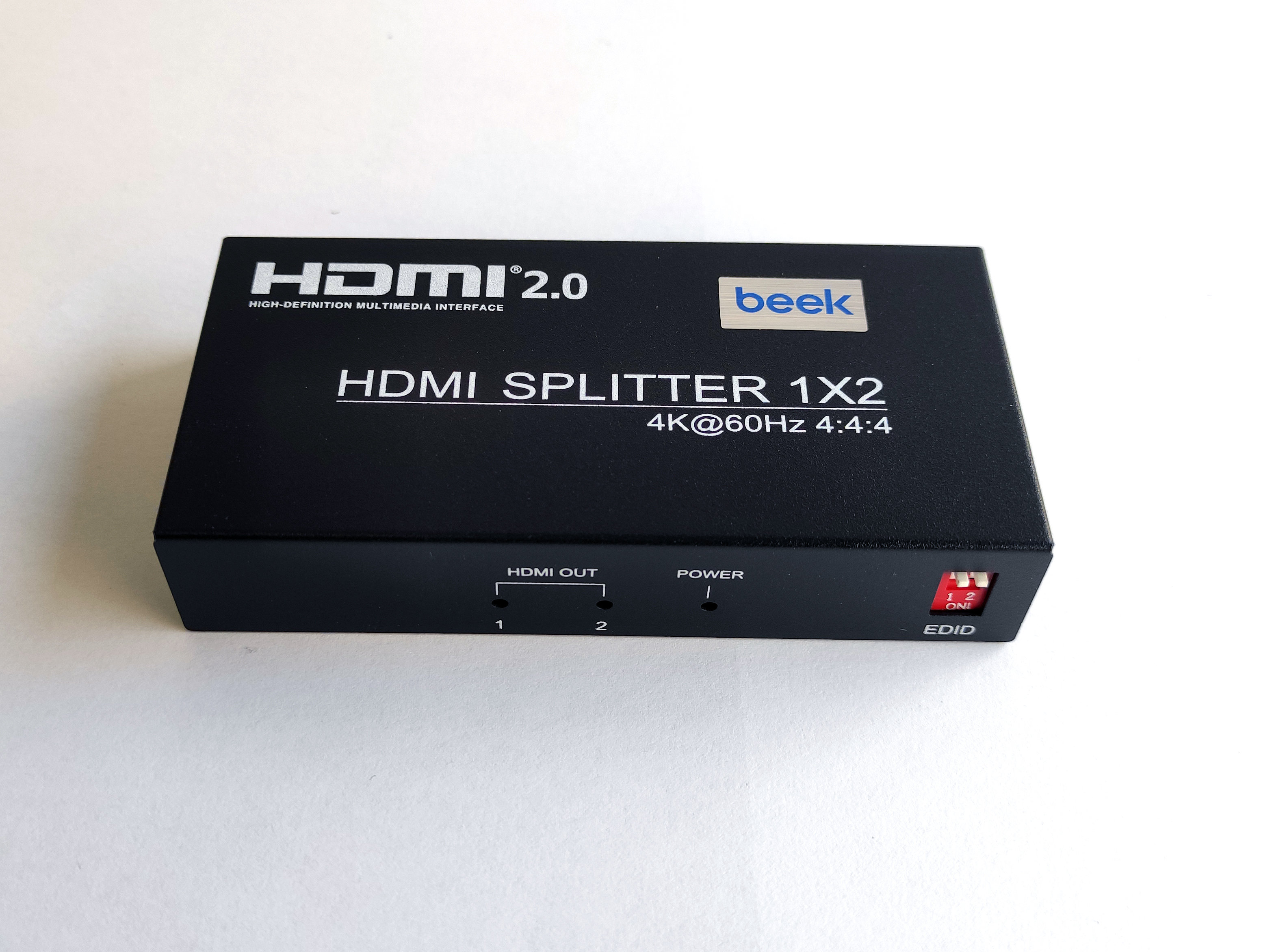 BEEK BS-VSP-HA02UH 2 Port 4K HDMI Çoklayıcı - görsel 3